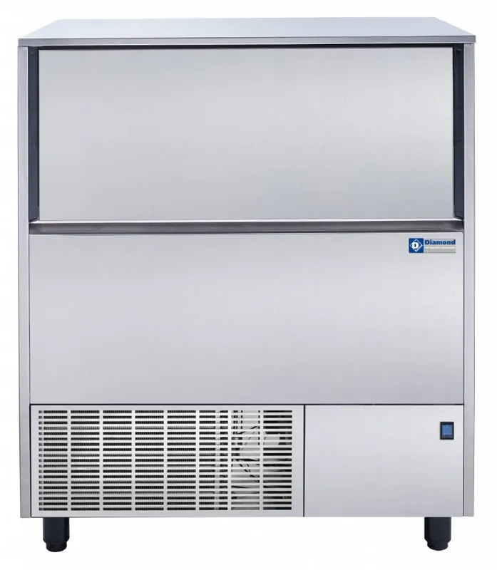 Ijsblokjesmachine 122kg/24 uur RVS - Opslag 50KG - Hol Laatste Kans