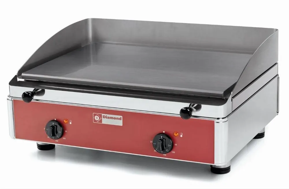 Actieprijs Bakplaat Elektrisch - Glad - 60x53x(h)30cm - 4kW