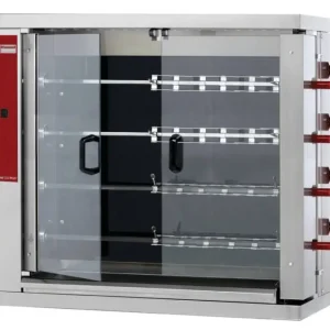 Kippengrill Vitroceramisch- 4 Spitten - 1098x480x1000(h)mm - 19,2kW Finale Uitverkoop