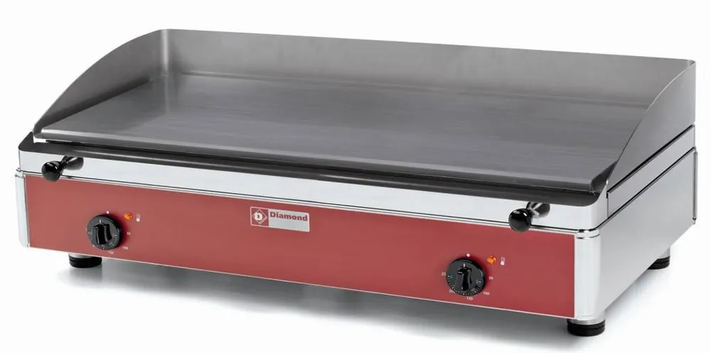 Uitverkoop Bakplaat Elektrisch - Glad - 80x53x(h)30cm - 6kW