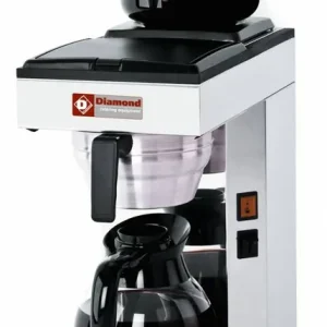 Veilige Betaling Koffiepercolator - 1 groep + 2 verwarmplaten - Automatisch - 196x360x(h)430mm