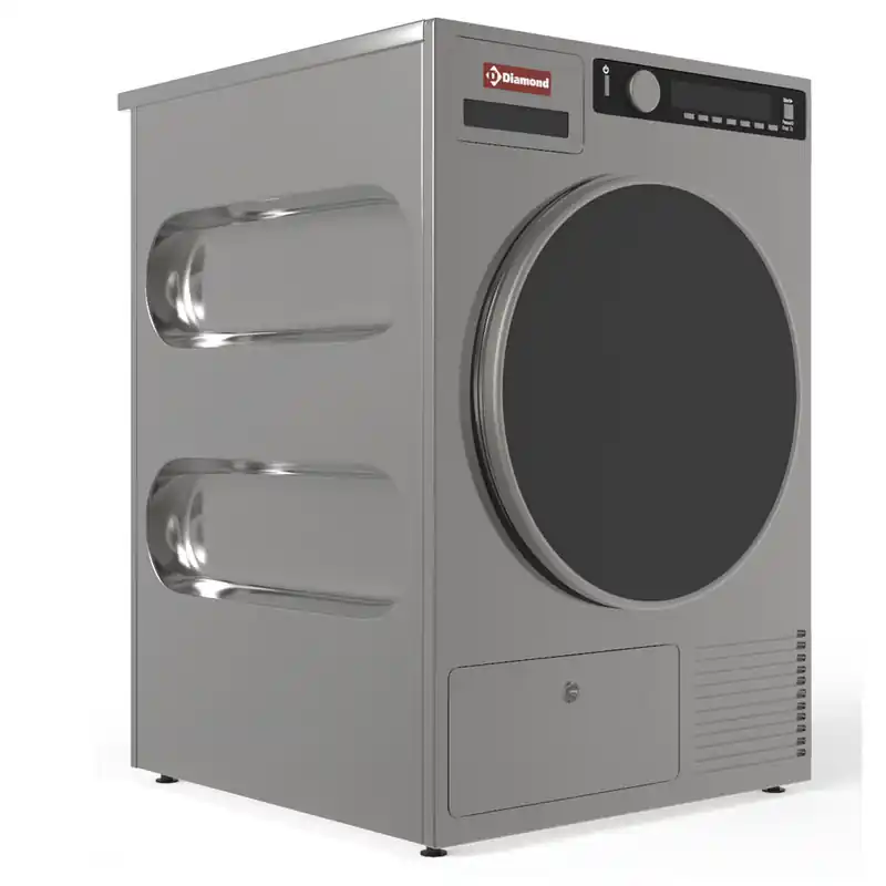 Aanbieding Droogkast 6,5 kg "inox-Titanium", met condensor - 595x593x(h)865mm