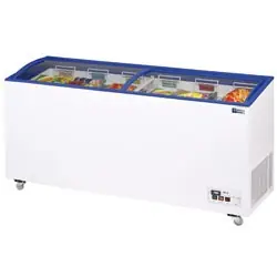Vrieskist - Schuifdeksel van Glas - -15° tot -23° - 290 Liter - 110x60x(h)73/89cm Shop Nu