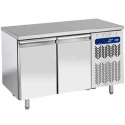 Flitsaanbieding Geventileerde gekoelde tafel, 2 deuren GN 1/1 - 1355x700x(h)880/900mm