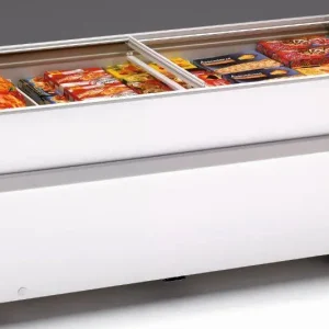 Express Levering Vrieskist - Schuif Deksel Glas - -15° tot -23° - 155x96x(h)78cm