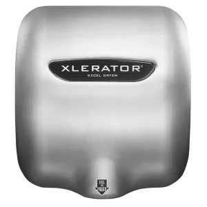 Koopje Xlerator Handdroger XL-SB RVS - Zeer Krachtig - 10 sec - 1400W - Geborsteld Roestvrij Staal