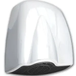 Veilige Betaling Handdroger Kunststof Wit - 15 sec - 1850W - STILSTE HANDDROGER DIE ER BESTAAT