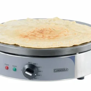 Gecertificeerd Crèpes Bakplaat RVS Rond - Elektrisch - Ø350mm