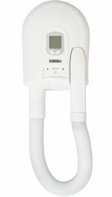 Hotel Haardroger Digitaal - 1500W - 87 m3/h - Regelbaar 40°C tot 80°C Direct Verzonden