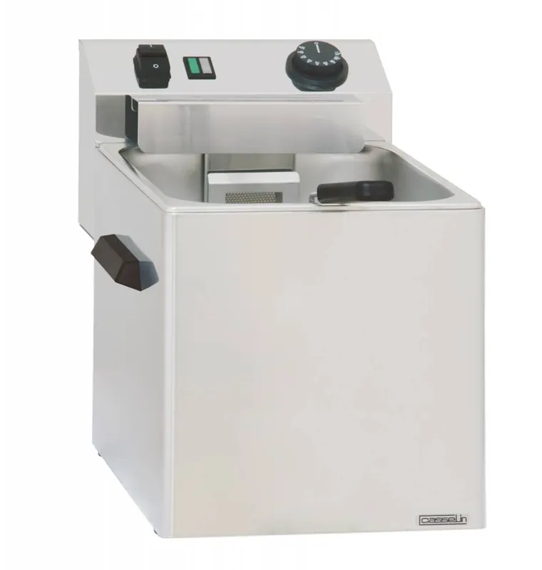 Betaalbaar Pastakoker Elektrisch - Tafelmodel - 3400W - 270x420x(H)300mm - 1 of 3 Mandjes