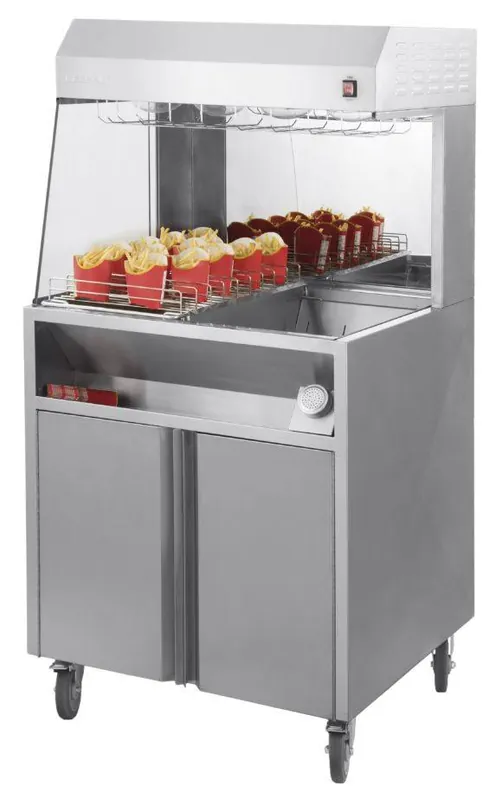 Fabrieksprijs Frites Warmhoudunit - 9 Rekjes - 1,2kW - 800x700x1500(h)mm