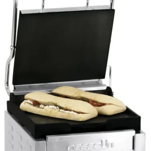 Nieuw Panini Grill Glad - Klein Model - 2kW/230V - 300x490x265(h)mm