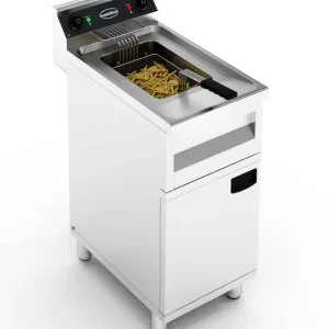 Hete Deal Elektrische Friteuse - Met Onderstel - 12 Liter - 6 kW - 400x700x(H)850mm