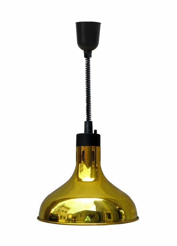 Warmhoudlamp Goud - Verstelbaar Snoer - Ø290x(H)600/1800mm Dagaanbieding