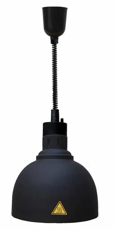 Warmhoudlamp Zwart - Verstelbaar Snoer - Ø240x(H)600/800mm Beste Prijs