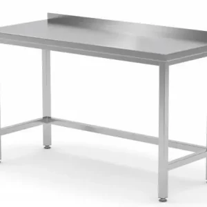 RVS Werktafel + Spatrand + Steunbalk HEAVY DUTY 400(b)x600(d)x885(h)mm Goedkoop