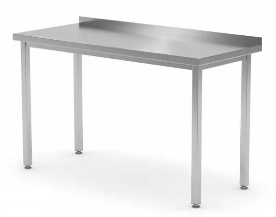 RVS Werktafel + Spatrand 400(b)x600(d)x885(h)mm Meest Verkocht