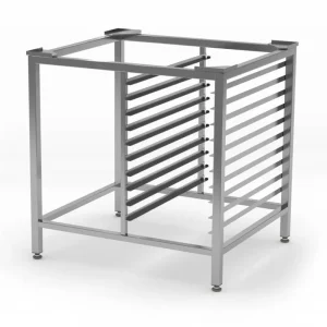 RVS HEAVY DUTY Onderstel voor Rational Steamer 2/1 - 10x 2/1GN Rails - 975x845x990mm Express Levering