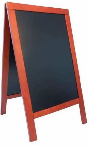 Korting Stoepbord 100% Hardhout Mahogany - Duplo 70x135 - DELUXE