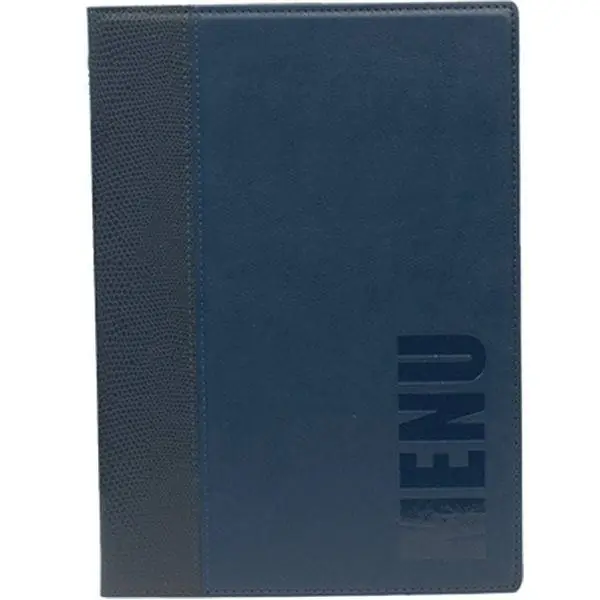 Horeca Menukaart Trendy - Blauw A5 Bestel Nu