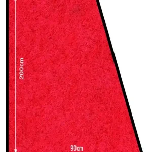 Anti-slip vloermat - Rood - Weerbestendig - 200x90cm Gereduceerde Prijs