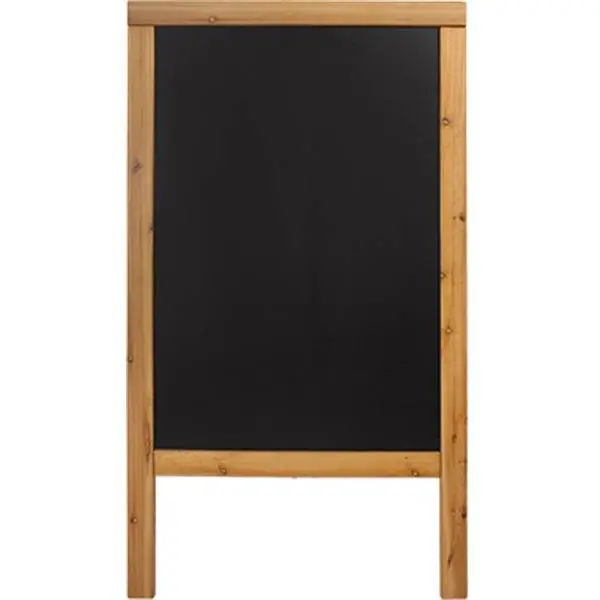 Flitsaanbieding Stoepbord 100% Hardhout Teak - Duplo 70x120 - DELUXE