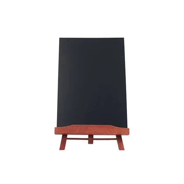 Tafel krijtbord Junior A4 Mahonie - 36x22cm Meest Verkocht
