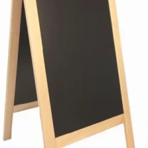 Favoriet Stoepbord 100% Hardhout Nature - Duplo 70x135 - DELUXE - XXL AANBIEDING