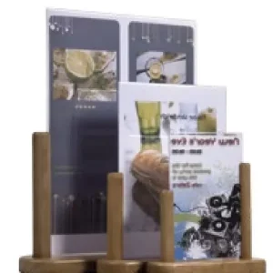 Favoriet Tafel Poster display Teak - 3 maten