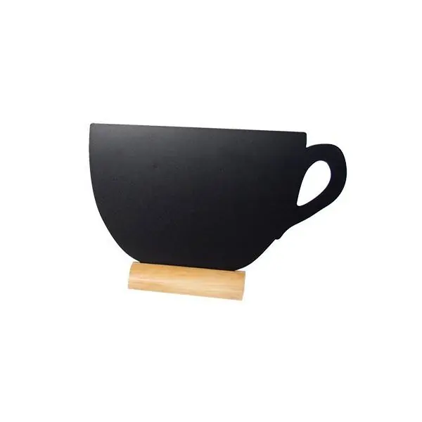 Shop Nu Tafelkrijtbord Wood Silhouet kop 3 stuks Incl. Krijtstift