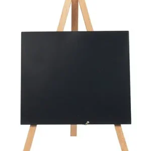 Seizoensaanbieding Tafelkrijtbord Mini Beuken - Driepoot - Incl. Krijtstift - 240x150cm