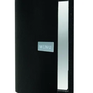 Speciale Aanbieding Lederen Menukaart Raw - Bruin - A4 Formaat