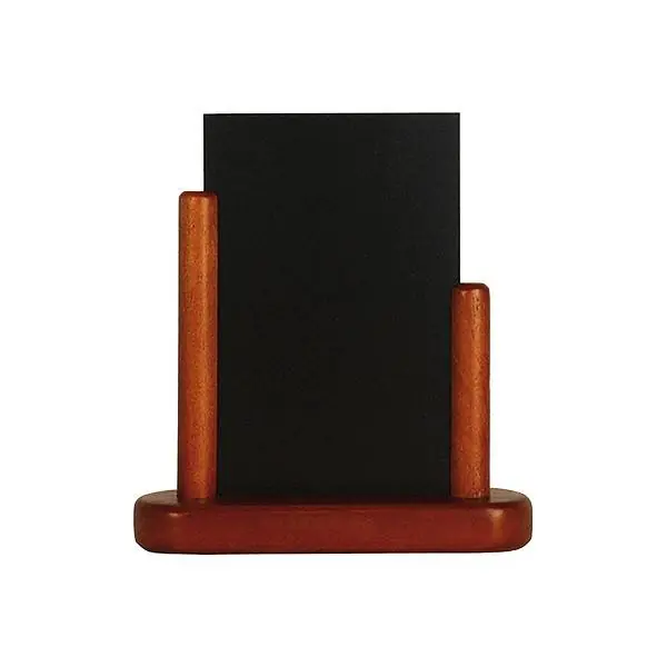 Tafel krijtbord Elegant Mahonie - Beschikbaar in 3 Maten Lage Prijs