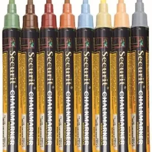 Dunne Krijtstiften - 8 stuks - EARTH Kleuren - KLEURENMIX - 2/6mm Gereduceerde Prijs