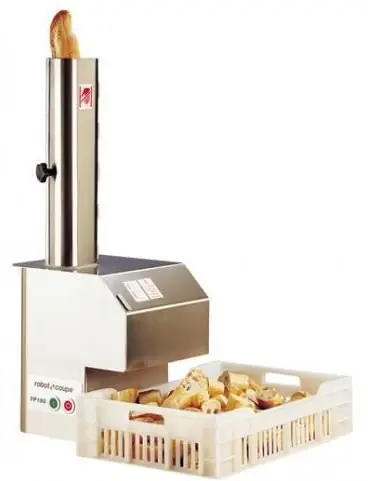 Stokbroodsnijmachine 350W - Robot Coupe TP180 - Capaciteit: 180 - 360 Sneden p/min Betaalbaar