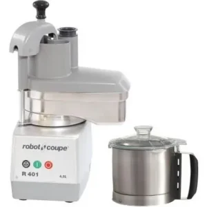 Combi Cutter & Groentesnijder- Robot Coupe R401 - 700W - 4,5 Liter - Snelheid: 1.500 RPM Express Levering