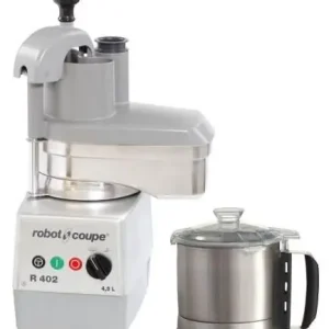 Direct Beschikbaar Combi Cutter & Groentesnijder - Robot Coupe R402 - 4,5 Liter - 2 Snelheden: 500 & 1.500 RPM