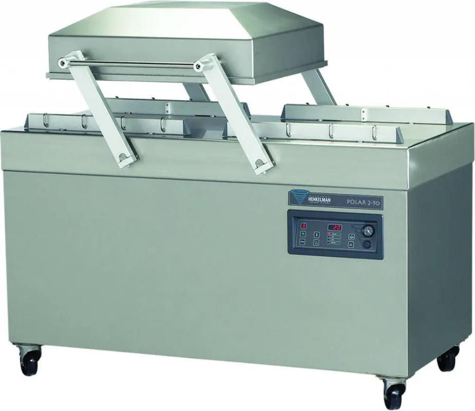 Vacuummachine Polar 2-50 - Henkelman - 100m3 / 15-40 sec - Afm. Kamer 620x500x(h)240mm Lage Kosten