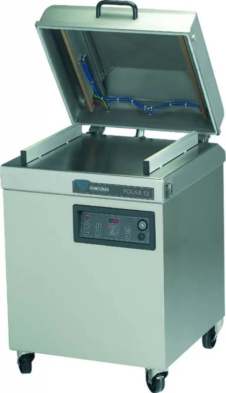 Vacuummachine Polar 52 - Henkelman - 63m3 / 15-40 sec - Kamerafmetinge: 520x500x(h)200mm Op = Op