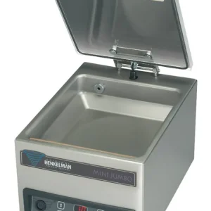 Vacuummachine Mini Jumbo - Henkelman - 004m3 / 25-60 sec - Afm. Kamer 310x280x(h)85mm Hoge Kwaliteit