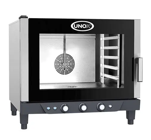 Convectieoven XV393 Cheflux Manual - 750x770x(H)770mm - 400V - 5x 1/1 GN Weekendaanbieding