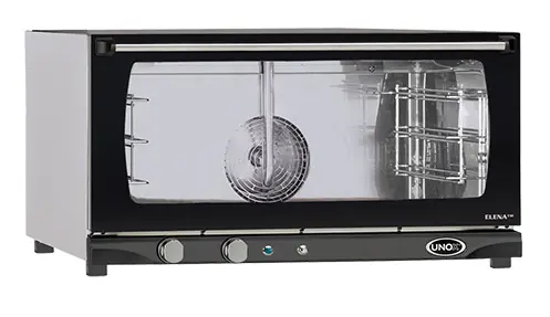 Bestseller Heteluchtoven - 800x770x(h)510mm - XFT183 ELENA Manual - 3 x 600x400mm