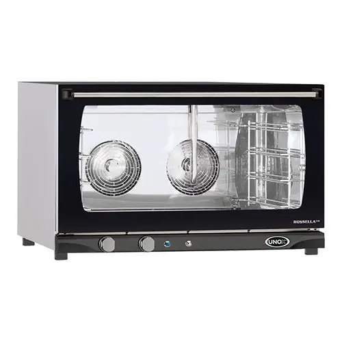 Nieuw Heteluchtoven - 800x770x(h)510mm-6500W-400V-XFT193 ROSELLA Manual - 4x60x40cm
