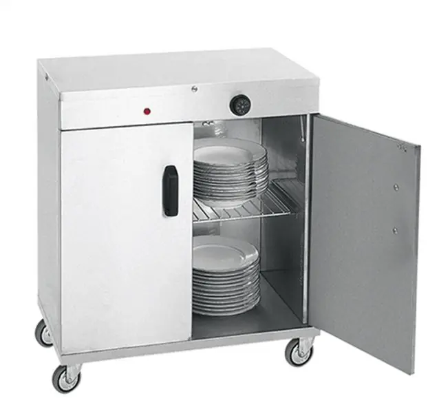 Bordenwarmer voor 80 Borden - 1000W - 72x44x(h)80cm Laatste Versie