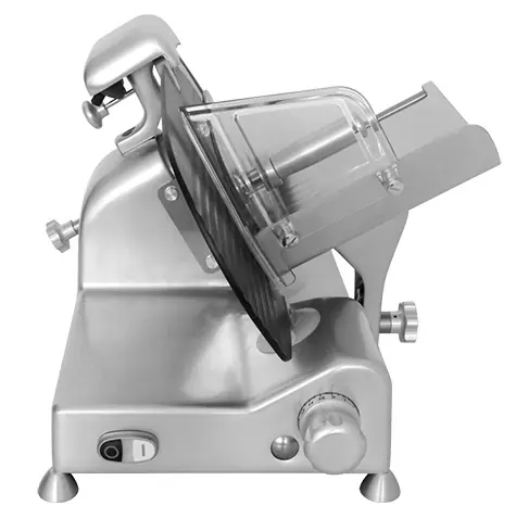 Fabrieksprijs Vleessnijmachine Teflon Coating - Schuin Model - 300Watt - 610x500x(H)390mm