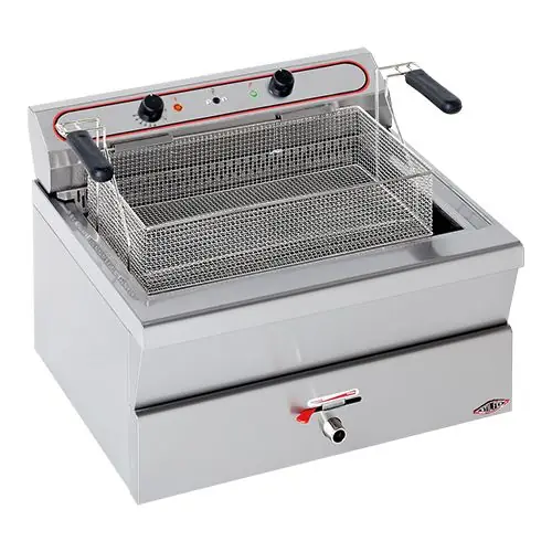 Lage Prijs elektrische friteuse - roestvrij staal - 26L - 9 kW - 31(h)x53x72cm
