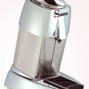 Sinaasappelpers Santos Super Deluxe - Chroom - 230V / 230W - 200x300x(H)380mm Speciale Aanbieding