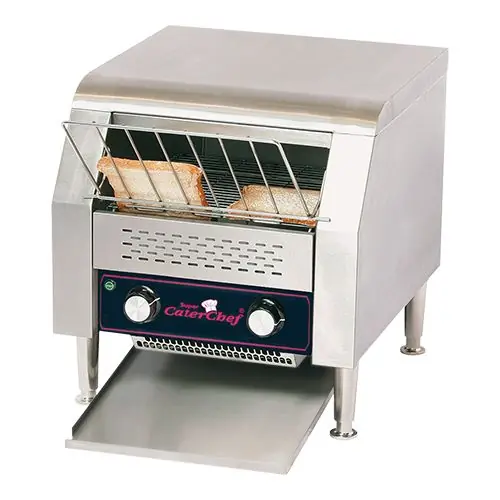Beperkte Voorraad Doorloop Broodrooster - XL Hotel - instelbare snelheid - 37x42x(H)39cm - 1940W