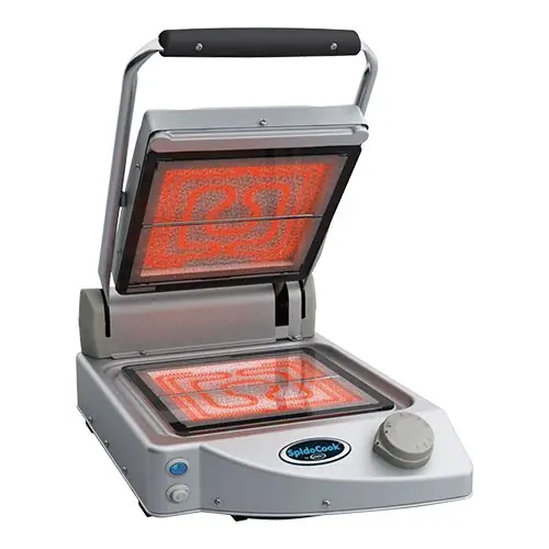 Tijdelijk Beschikbaar Keramische Contactgrill - grill oppervlak - 25x25cm