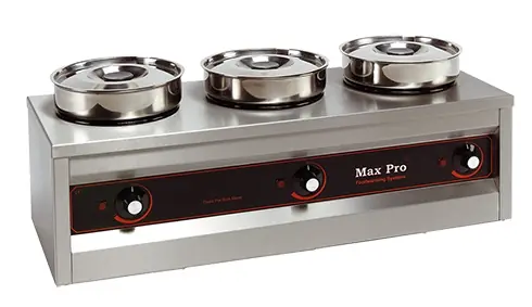 Foodwarmer - 3x4,5 Liter - 495W - 29x76x26cm (HxLxB) Actieprijs